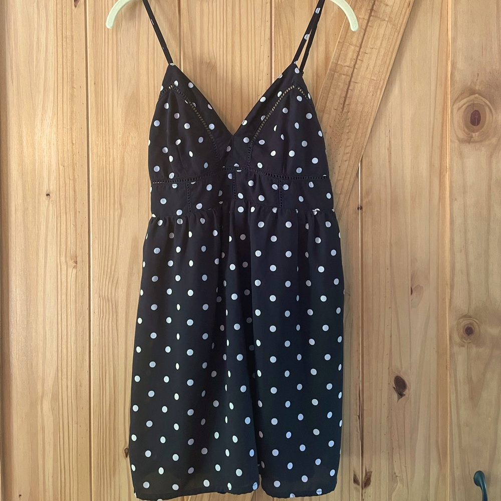 Polka dot romper